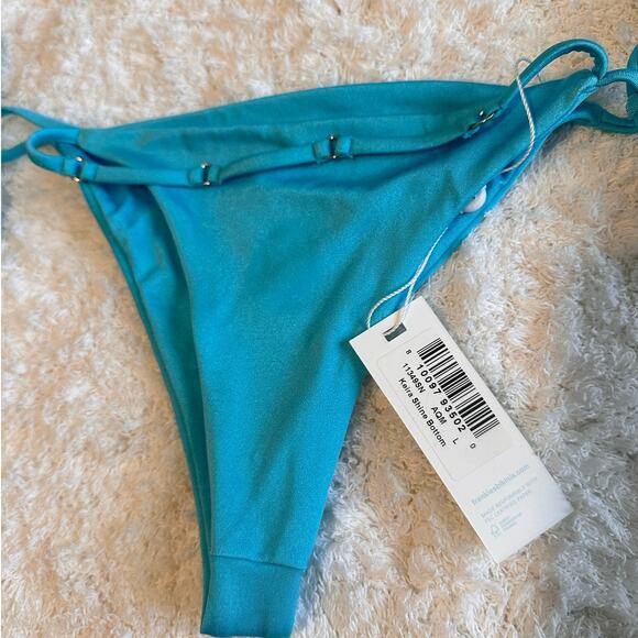 Frankie's Bikinis Teal Swim Bikini - Picture 7 of 7